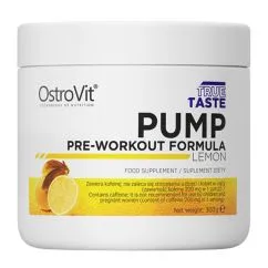 Предтренировочный комплекс OstroVit PUMP Pre-Workout Formula 300 г lemon (08372-01)