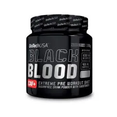 Передтренувальний комплекс Biotech Black Blood CAF+ 300 г blueberry (08472-04)