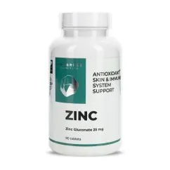 Витамины и минералы Progress Nutrition Zinc Gluconate 25 mg 90 tab (22680-01)