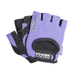 Перчатки для тренировок Power System Grip Gloves Purple 2250PU/M size (20917-03)
