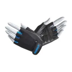 Перчатки для тренировок MadMax Rainbow Workout Gloves Black/Turquoise MFG-251/M size (22376-03)