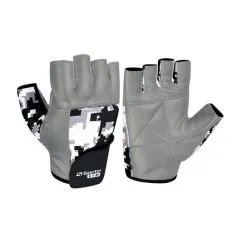 Перчатки для тренировок Sporter Weightlifting Gloves Grey/Camo/S size (21964-01)