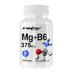 Вітаміни та мінерали IronFlex Mg+B6 375 mg 100 tabs (18387-01)