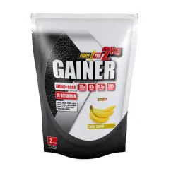 Гейнер Power Pro Gainer + Amino + BCAA 2 kg банан (22438-01)