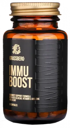 Натуральна добавка Grassberg Immu Boost 60 капсул (20182-01)