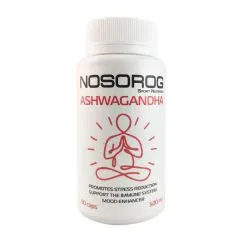 Натуральная добавка Nosorog Ashwagandha 500 mg 60 капсул (22823-01)