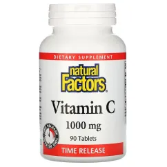 Витамины и минералы Natural Factors Vitamin C 1000 mg 90 tab (068958013411)