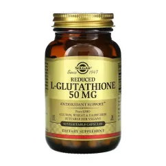 Натуральная добавка Solgar L-Glutathione 50 mg 90 капсул (20722-01)
