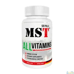 Витамины и минералы MST All Vitamins 120 pills (18278-01)