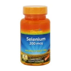 Витамины и минералы Thompson Selenium 200 mcg 30 veg caps (21529-01)