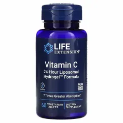Вітаміни та мінерали Life Extension Vitamin C 24-Hour Liposomal Hydrogel Formula 60 veg tabs (737870250166)