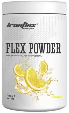 Натуральна добавка IronFlex Flex Powder 400г lemon (19992-02)