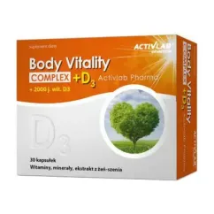 Витамины и минералы ActivLab Body Vitality Complex+D3 30 caps (20154-01)