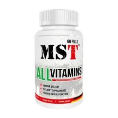 Витамины и минералы MST All Vitamins 60 pills (18277-01)