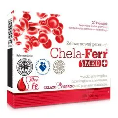 Витамины и минералы Olimp Chela-Ferr Med + 30 caps (04881-01)