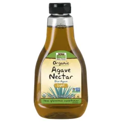Заменитель питания Now Foods Organic Agave Nectar 660 г light (20337-01)