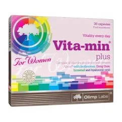 Вітаміни та мінерали Olimp Vitamin Plus For Women 30 caps (00155-01)