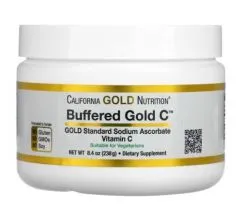 Витамины и минералы California Gold Nutrition Buffered Gold C 238 g (898220012350)