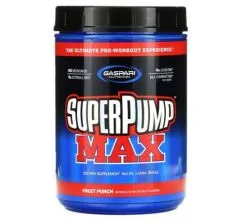 Предтренировочный комплекс Gaspari Nutrition Super Pump MAX 640 г fruit punch blast (02228-02)
