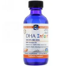 Вітаміни та мінерали Nordic Naturals Baby's DHA with Vitamin D3 60 ml (768990537882)