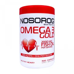 Витамины и минералы Nosorog Omega 3 Gold 500 caps (20072-01)