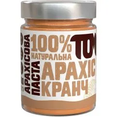 Замінник харчування TOM Арахісова Паста у скляній банці 300 г кранч (21256-01)