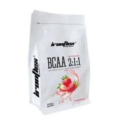 Амінокислота IronFlex BCAA 2:1:1 strawberry 1 kg (11563-03)