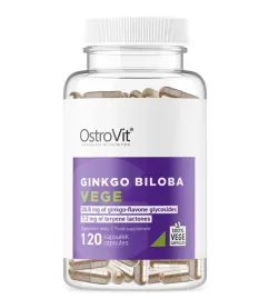 Натуральна добавка OstroVit Ginkgo Biloba VEGE 120 капсул (18966-01)