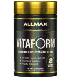 Витамины и минералы Allmax Nutrition VitaForm for Men 60 tab (665553202143)