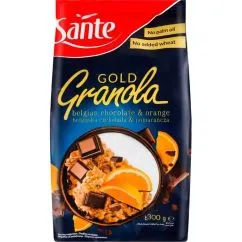 Заменитель питания Sante Gold Granola 300 г belgian chocolate & orange (20885-02)