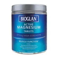 Вітаміни та мінерали Bioglan Active Magnesium 375 mg 120 tabs (22421-01)