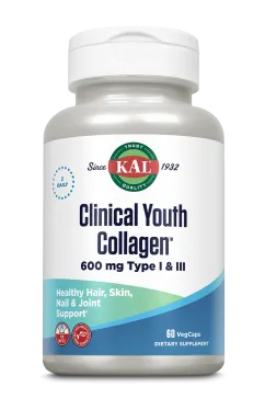 Натуральна добавка KAл Collagen 600 мг Type | & ||| 60 капсул (19521-01)