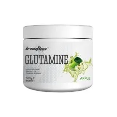 Амінокислота IronFlex Glutamine green apple 300 g (20535-04)