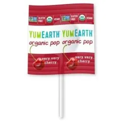 Замінник харчування YumEarth Organic Pop 6 г very very cherry (20703-05)