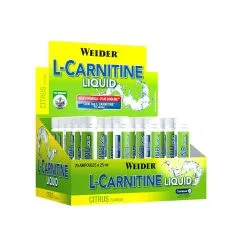 Жироспалювач Weider L-Carnitine Liquid 40x25 мл citrus (02947-01)
