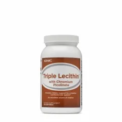 Витамины и минералы GNC Triple Lecithin with Chromium Picolinate 100 sgels (048107123031)