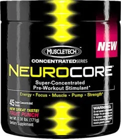 Передтренувальний комплекс Muscletech Neuro Core 190 г fruit punch (00269-03)