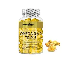 Вітаміни та мінерали IronFlex Omega 3-6-9 90 caps (18294-01)