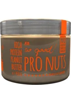 Замінник харчування Fitness Authority So Good! PRO NUTS high protein peanut butter 450 г vanilla (06905-02)