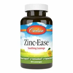 Витамины и минералы Carlson Labs Zinc Ease 84 lozenges (088395053412)