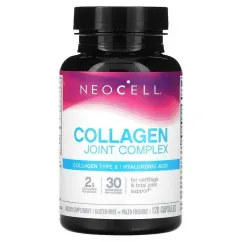 Натуральна добавка NeoCell Joint Complet collagen type 2 hyaluronic acid 120 капсул (09499-01)
