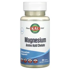Вітаміни та мінерали KAL Magnesium Amino Acid Chelate 100 tab (021245811237)