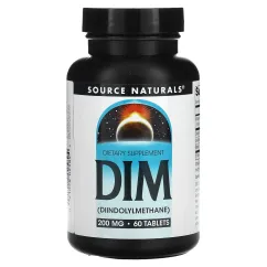Натуральна добавка Source Naturals DIM 200 mg 60 таб (22719-01)
