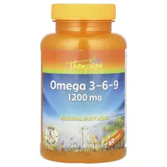 Витамины и минералы Thompson Omega 3-6-9 1200 mg 60 sgels (031315193217)