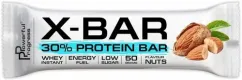 Батончик Powerful Progress X-Bar 30% proteín 50 г nuts (20081-01)