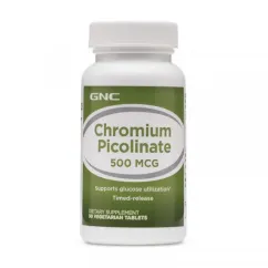 Вітаміни та мінерали GNC Chromium Picolinate 500 90 tabs (04625-01)