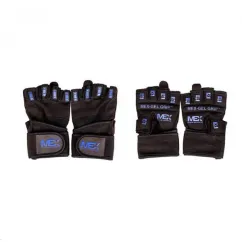 Перчатки для тренировок MEX Gel Grip Gloves Blue L size (06976-03)