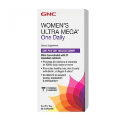 Вітаміни та мінерали GNC Womens Ultra Mega one daily 60 caplets (07071-01)