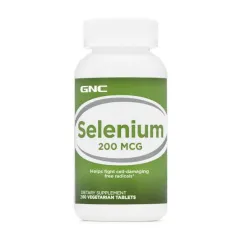 Вітаміни та мінерали GNC Selenium 200 mcg 100 veg tabs (07399-01)