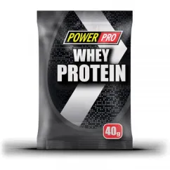 Протеин Power Pro Whey Protein + урсоловая кислота 40 г flat white (08126-11)